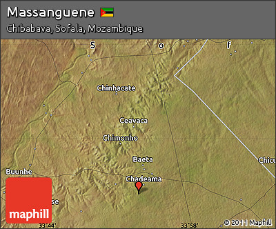 Satellite Map of Massanguene