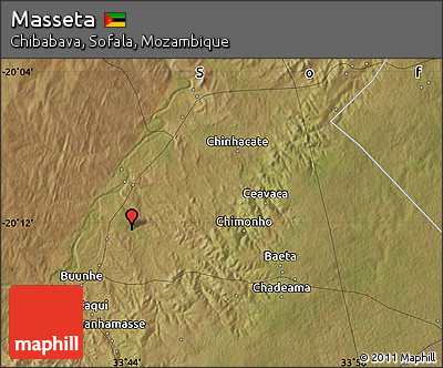 Satellite Map of Masseta