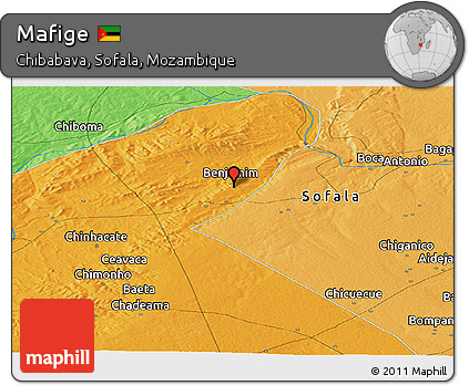Political Panoramic Map of Mafige
