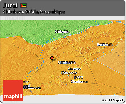 Political Panoramic Map of Jurai