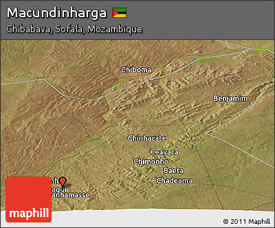 Satellite Panoramic Map of Macundinharga