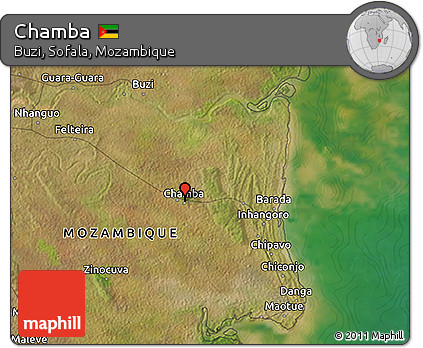 Satellite 3D Map of Chamba