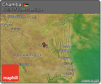 Satellite 3D Map of Chamba