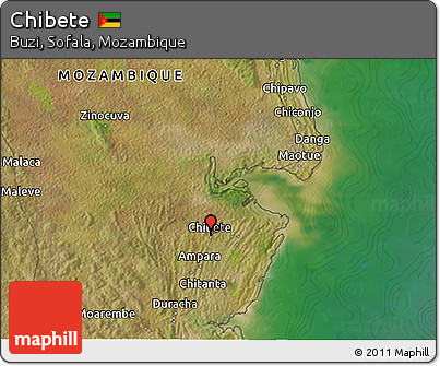 Satellite 3D Map of Chibete