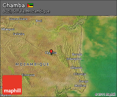 Satellite 3D Map of Chamba
