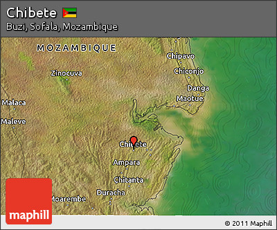 Satellite 3D Map of Chibete