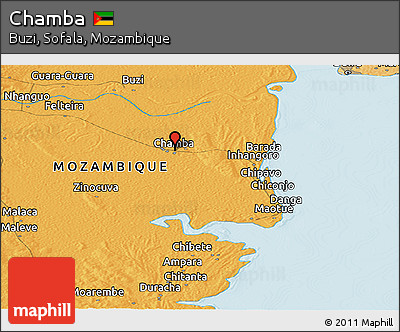 Political Panoramic Map of Chamba