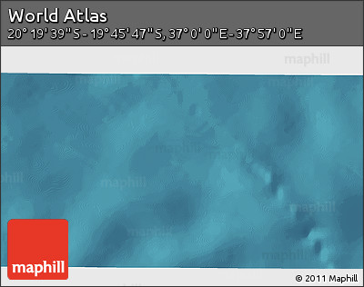 Satellite 3D Map of the Area around 20° 2' 43" S, 37° 28' 30" E