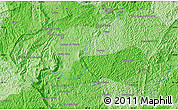 Political Map of the area around 20° 2' 43" S, 43° 16' 29" W