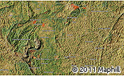 Satellite Map of the area around 20° 2' 43" S, 43° 16' 29" W