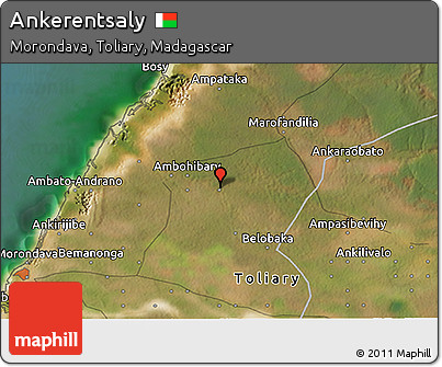 Satellite 3D Map of Ankerentsaly