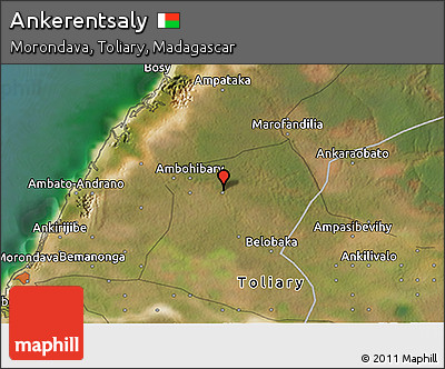 Satellite 3D Map of Ankerentsaly