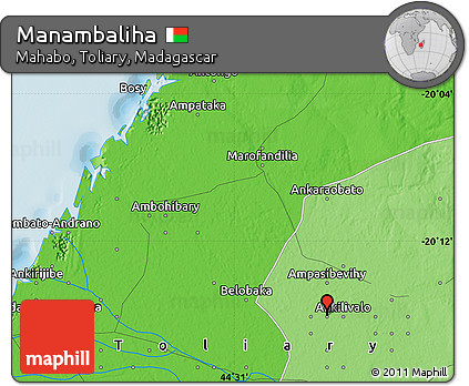 Political Map of Manambaliha