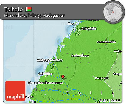 Political Map of Tsitelo