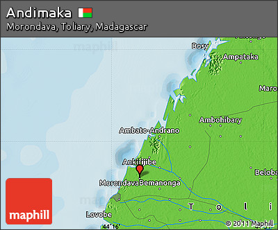 Political Map of Andimaka
