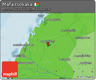Political Map of Mafaitsokaka