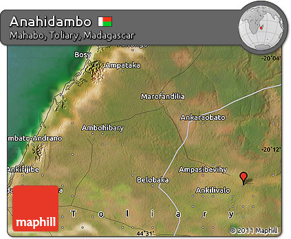 Satellite Map of Anahidambo