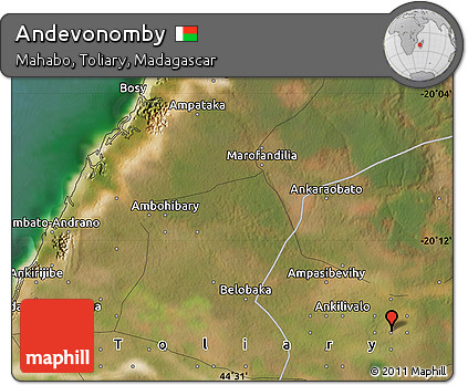 Satellite Map of Andevonomby