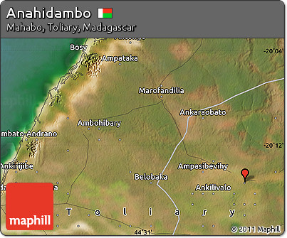 Satellite Map of Anahidambo