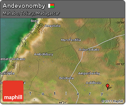 Satellite Map of Andevonomby