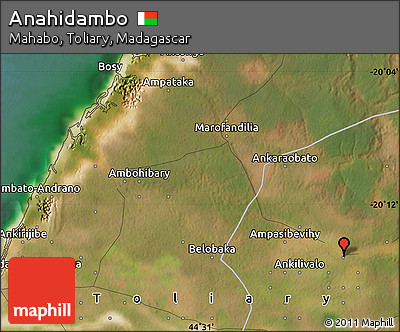 Satellite Map of Anahidambo