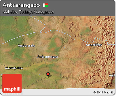 Satellite 3D Map of Antsarangazo