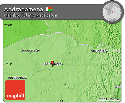 Political Map of Andranomena