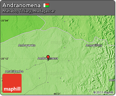 Political Map of Andranomena