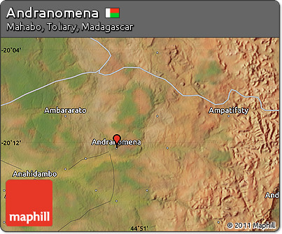 Satellite Map of Andranomena