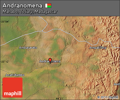 Satellite Map of Andranomena