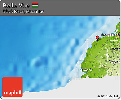 Physical 3D Map of Belle Vue