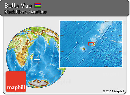 Physical Location Map of Belle Vue