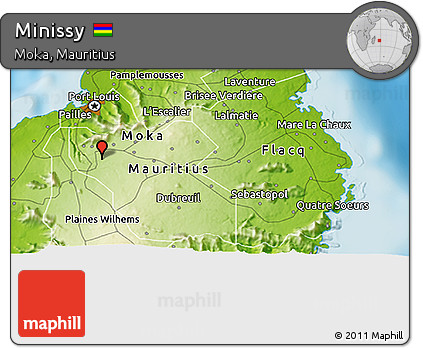 Physical 3D Map of Minissy