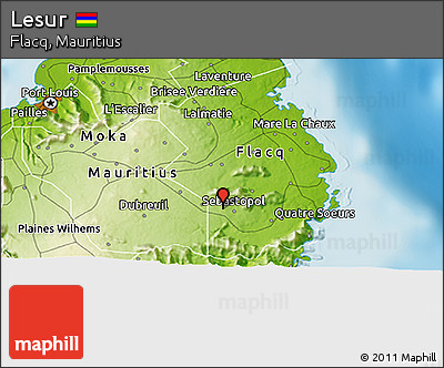 Physical 3D Map of Lesur