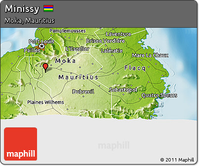 Physical 3D Map of Minissy