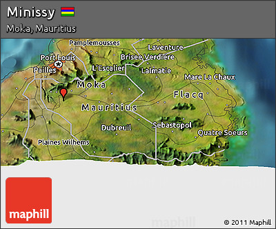 Satellite 3D Map of Minissy