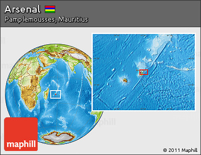 Physical Location Map of Arsenal