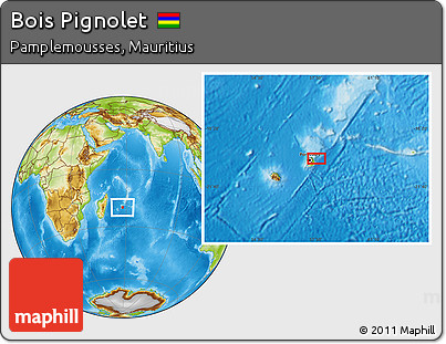 Physical Location Map of Bois Pignolet