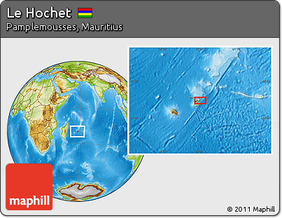 Physical Location Map of Le Hochet