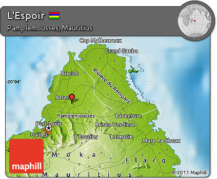 Physical Map of L'Espoir