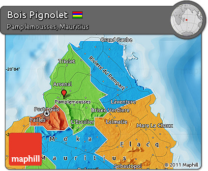 Political Map of Bois Pignolet