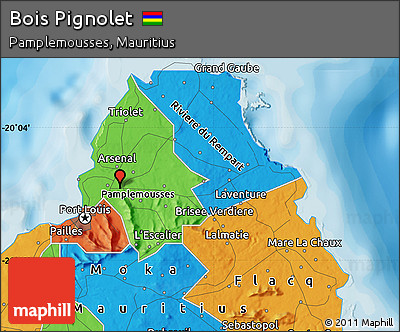 Political Map of Bois Pignolet