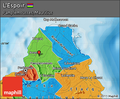 Political Map of L'Espoir