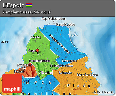 Political Map of L'Espoir