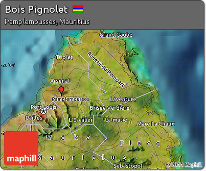 Satellite Map of Bois Pignolet