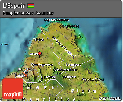 Satellite Map of L'Espoir