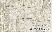 Shaded Relief Map of the area around 20° 2' 43" S, 65° 22' 30" W