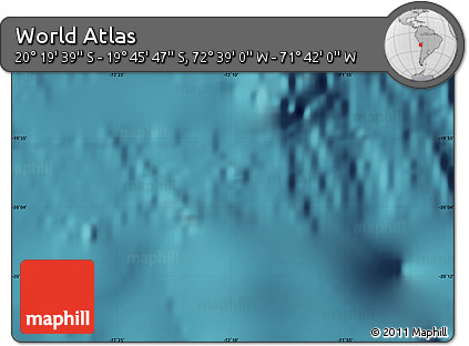 Satellite Map of the Area around 20° 2' 43" S, 72° 10' 30" W