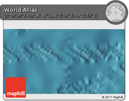 Satellite 3D Map of the Area around 20° 2' 43" S, 76° 34' 29" E