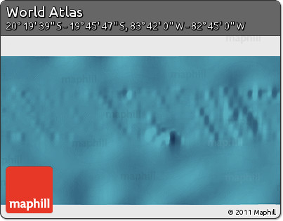 Satellite 3D Map of the Area around 20° 2' 43" S, 83° 13' 29" W
